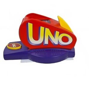 UNO Attack Card Launcher Shuffler 1998 Vintage  Games Mattel Pre-Owned‎